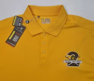 2nd Recruit Training Battalion Polo Shirt Mens 2XL Under Armour USMC Marines NEW - Picture 1 of 7