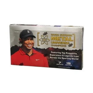 Tarjetas deportivas Upper Deck Metal Universe Champions 2022 Skybox Hobby Box selladas - Imagen 1 de 1