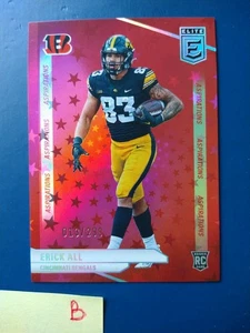 2024 Panini Donruss Elite Aspirations Sparkle Erick All #172 Bengals RC /299 - Picture 1 of 2
