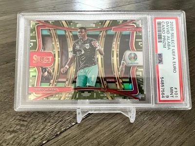 2020 Panini Select Uefa Euro #101 David Alaba Sp-Camo Prizm #/49 PSA 9 - Image 1 of 2