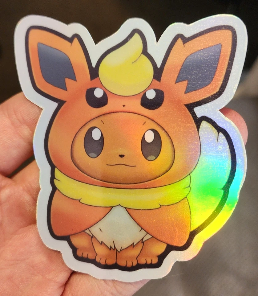 Eevee - Calcomanía - Pokemon - Anime - Hágalo usted mismo - Pegatina - Holográfica  Foto 1 de 1
