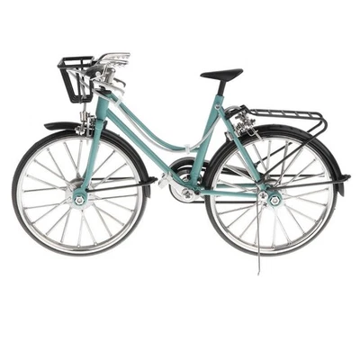 1:10 Simulation Alloy Diecast Model Bicycle Racing Bike Toy Art Craft Blue - Image 1 of 4