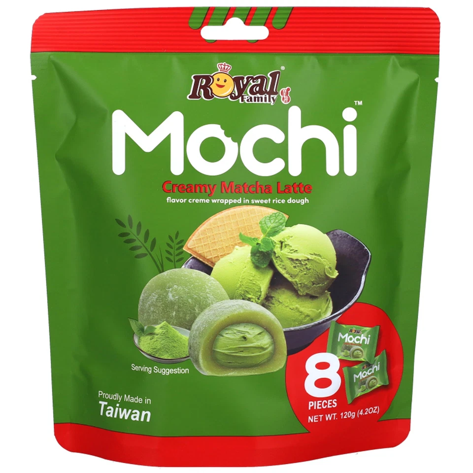 Royal Family Mochi Creamy Matcha Latte einzeln verpackt 120g - Bild 1 von 1