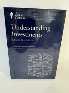 The Great Courses Understanding Investments 4 DVD Set + Guidebook - Picture 1 of 2