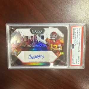 2023 Wild Card Auto Mania Die-Cut Caleb Williams Cityscape - PSA 9 - Picture 1 of 3