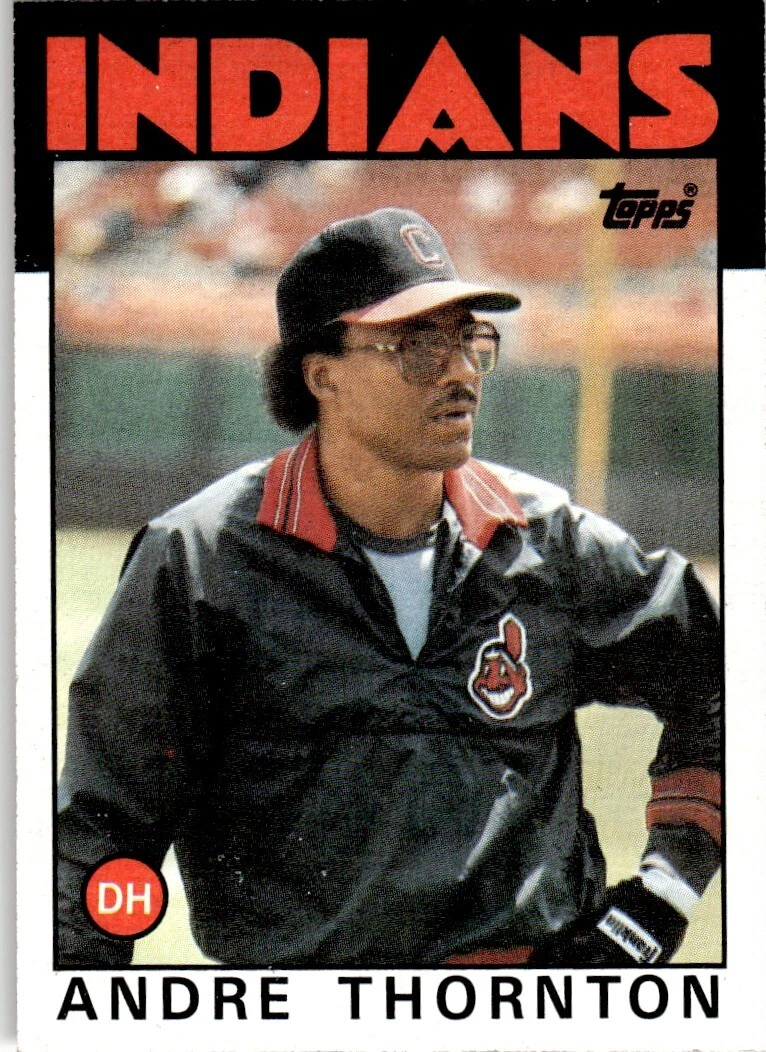 1986 Topps Andre Thornton Cleveland Indians #59
