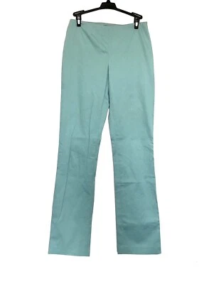 Pantalones de vestir Moda International para mujer talla 2 azules Foto 1 de 4