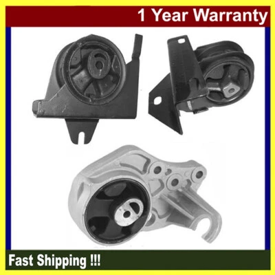 Juego de 3 piezas de montaje de motor y transmisión para 96-00 Dodge Grand Caravan 3,3 L 3,8 L M832 Foto 1 de 4