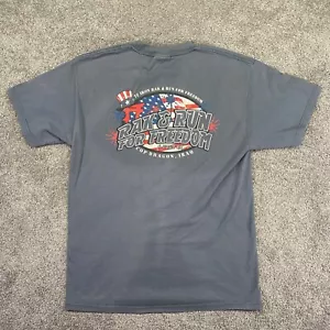 Camisa TF Iron Rack & Run For Freedom para hombre gris mediano policía dragón iraquí TF 3-187 - Imagen 1 de 11