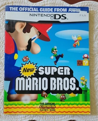 Super Mario Bros. Guía Oficial de Estrategia 2006 Nintendo DS Videojuego para Juegos Foto 1 de 2