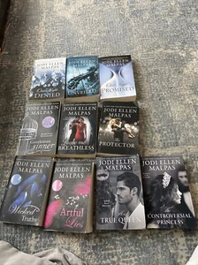 10 Book lot JODI ELLEN MALPAS One Night Series, Princess Queen Lies Truths - Picture 1 of 9