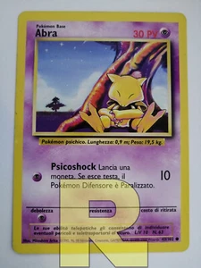 Abra ® Set Base 43/102 ® Comune ® Pokemon ® Italiano ® EX - Picture 1 of 7