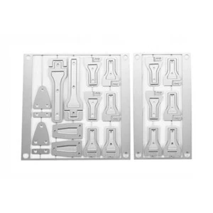 Metal Rear Door Cover Hinge Kit Suitable for AXIAL SCX10 III  RC Model Car - Picture 1 of 15