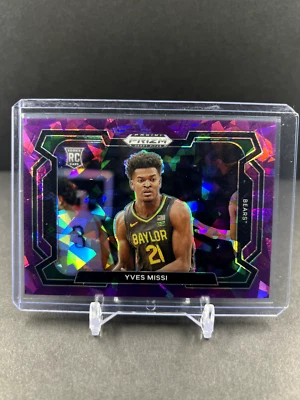 Selecciones del draft de baloncesto Panini Prizm 2024 púrpura hielo Prizm - ¡Tú eliges! Foto 1 de 4