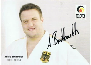 Andre Breitbarth (Judo), sign. AK - Bild 1 von 1