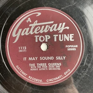 10" 78 RPM-Four Jacks-Pledging My Love/Three Queens-It MaySound Silly/Gateway - Picture 1 of 4
