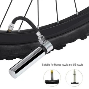 120PSI Mini Bike Pump Inflator Air Pocket Bicycle Tire W/Mount Kit Portable ST - Picture 1 of 11