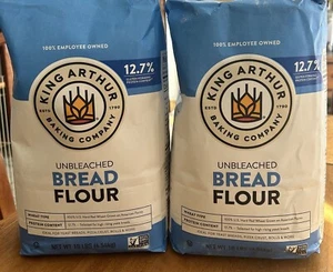 King Arthur, Unbleached Bread Flour, Non-GMO Project Verified, Certified kosher - Picture 1 of 6
