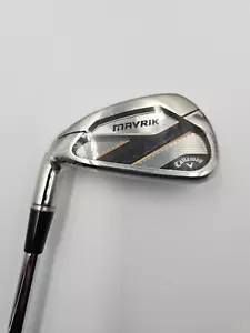 LEFT HANDED Demo Callaway Mavrik 7 Iron, Stiff Flex Steel Shaft - Picture 1 of 9