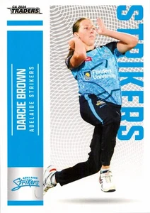2024 2025 Adelaide Strikers WBBL Cricket TLA Traders Card - Darcie Brown - Picture 1 of 3