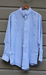 Brooks Brothers - Original Poloshirt - hellblau Baumwolle Oxford - 16,5-33 - Bild 1 von 9