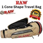 1 RAW Duffel Travel Bag Cone Shape, Smell Proof Pouch Smokers Gift LIMITED STOCK