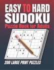 Sudokuzzl Sudo Easy To Hard Sudoku Puzzle Books For Adults (Paperback)