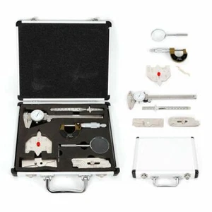 Welding Inspection Ruler Gauge Tools Kits Stainless Steel Combine Suit 7 Pieces - Picture 1 of 9