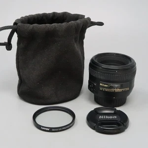 Nikon AF-S NIKKOR 50 mm f/1.4G obiettivo -- più filtro e borsa obiettivo - Foto 1 di 9