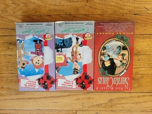 Christmas VHS lot, Year Without Santa, Rudolph, Santa Claus Coming to Town - FHE - Picture 1 of 7