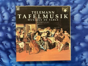 Telemann TAFELMUSIK MUSIQUE DE TABLE  [Brilliant 4 CD Box Set] NM - Foto 1 di 2
