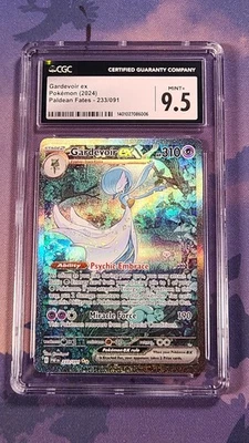 Pokemon TCG Gardevoir ex 233/091 Scarlet & Violet Paldean Fates SIR CGC 9.5 - Image 1 of 2