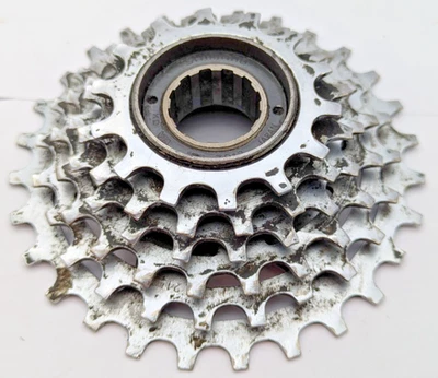 SHIMANO INDEX SIS JAPAN 6 Speed Freewheel 14 TOOTH 28 TOOTH MF-Z012 - Image 1 of 4