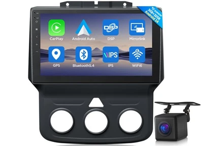 9" IPS Android 14 CarPlay Car Stereo Radio GPS Navigation Head unit For RAM 2500 - Image 1 of 4