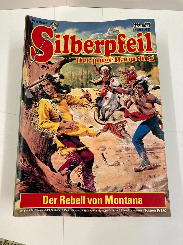 Silberpfeil 50 Hefte von 251-300 komplett Bastei sehr schön (1+) bis (1-) Poster - Bild 1 von 4