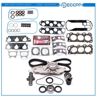 JUEGO DE JUNTAS DE CABEZA DE BOMBA DE AGUA CORREA DE DISTRIBUCIÓN PARA ACURA MDX HONDA ODYSSEY 03-09 3,5 L Foto 1 de 4