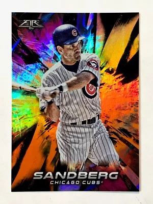 2018 Topps FIRE - ORANGE, GREEN, PURPLE Parallels - U-Pick to complete your set! - Image 1 of 4