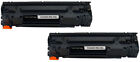 2 x Compatible NON-OEM 78A CE278A Black Toner For HP Laserjet Pro M1530