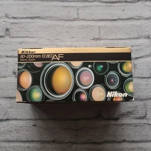 Lente Nikon Nikkor 80-200 mm f2,8 ED zoom macro AF en caja de Japón estuche - Imagen 1 de 12
