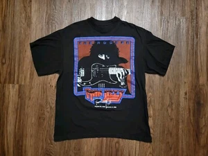 Vintage Thin Lizzy Phil Lynott Hard Rock Band Tee TShirt Men's Sz M/L 80s 90s - Picture 1 of 6