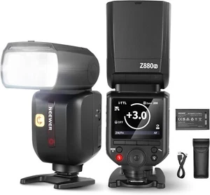 Neewer Z880-N 2.4G 76Ws i-TTL Kamerablitz Speedlite kompatibel mit Nikon - Bild 1 von 9
