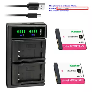 Kastar Battery LTD2 Charger for Sony NP-FT1 FT1 & Sony Cyber-shot DSC-T9 Camera - Picture 1 of 11