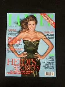 Tatler (UK) Fashion Magazine May 2001 - Heidi Klum, Tom Parker Bowles - Bild 1 von 6