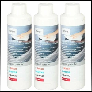 HOB CLEANER CERAMIC GLASS BOSCH SIEMENS CLEAN INDUCTION & STAINLESS STEEL 311499 - Picture 1 of 13