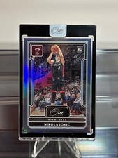 2022-23 Panini One and One Nikola Jovic Rookie Base RC 01/40
