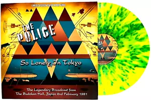THE POLICE So Lonely In Tokyo Hand Numbered #124 Green/Yellow Splatter Vinyl NEW - Foto 1 di 16