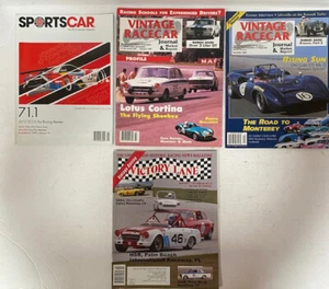 VINTAGE RACECAR  JOURNAL SPORTSCA /VICTORY LANE MAGAZINES 11/12/99/02 - Picture 1 of 1