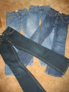 CHILDREN'S PLACE Girls' Sz 6 JEANS (Bootcut Slim Stretch; choice of 4) EUC - Picture 1 of 1