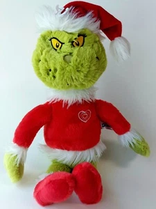 Aurora World 16" Grinch Santa Plush Toy Dr. Seuss - Picture 1 of 6
