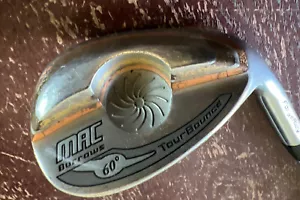 Vintage Mac Burrows Forged Alloy Tour Bounce 60* Lob Wedge/Wedge - Picture 1 of 15